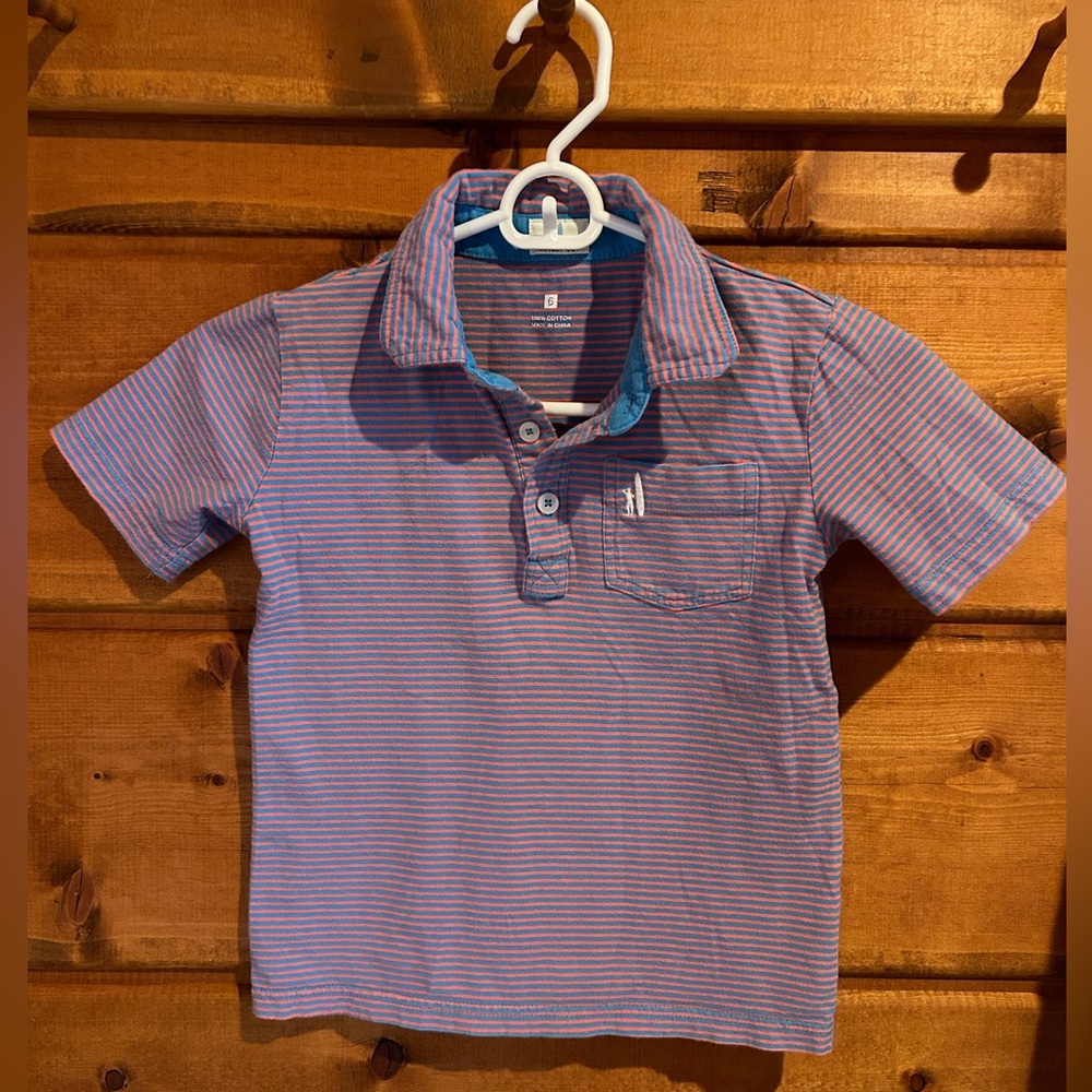Kids Johnnie-O Hangin’ Out Polo Shirt size 6